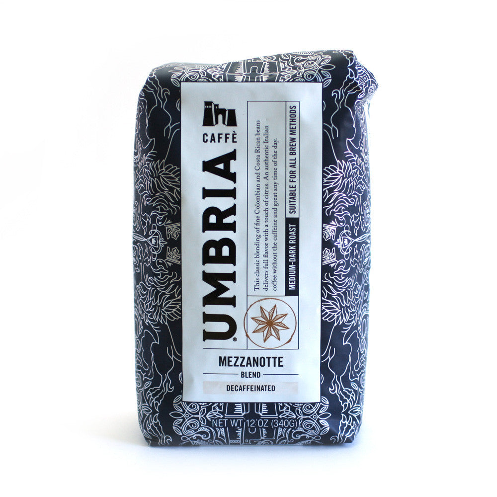 Mezzanotte Blend - Decaffeinated - Medium Dark Roast