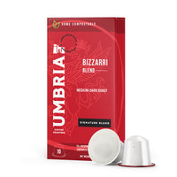 Nespresso Compatible Capsules, Bizzarri Blend, Pack of 10 or Case of 200